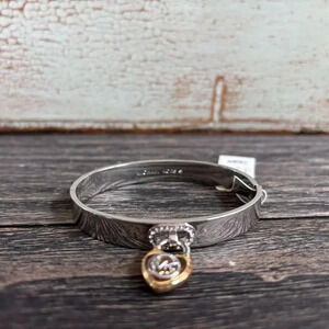 NWT  Michael Kors Heart & Rhinestone Bracelet